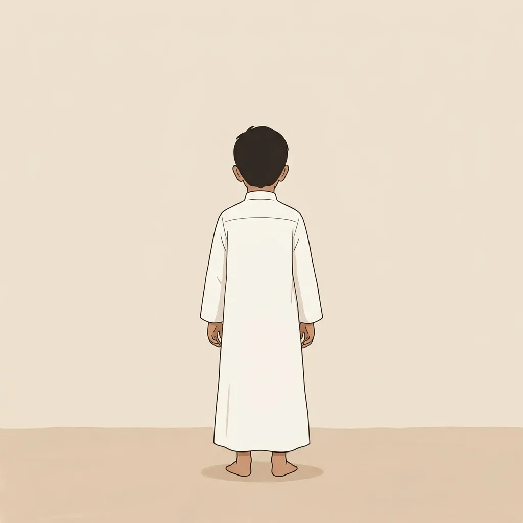 المقصود هو الولد الصغير في مرحلة ما قبل البلوغ.